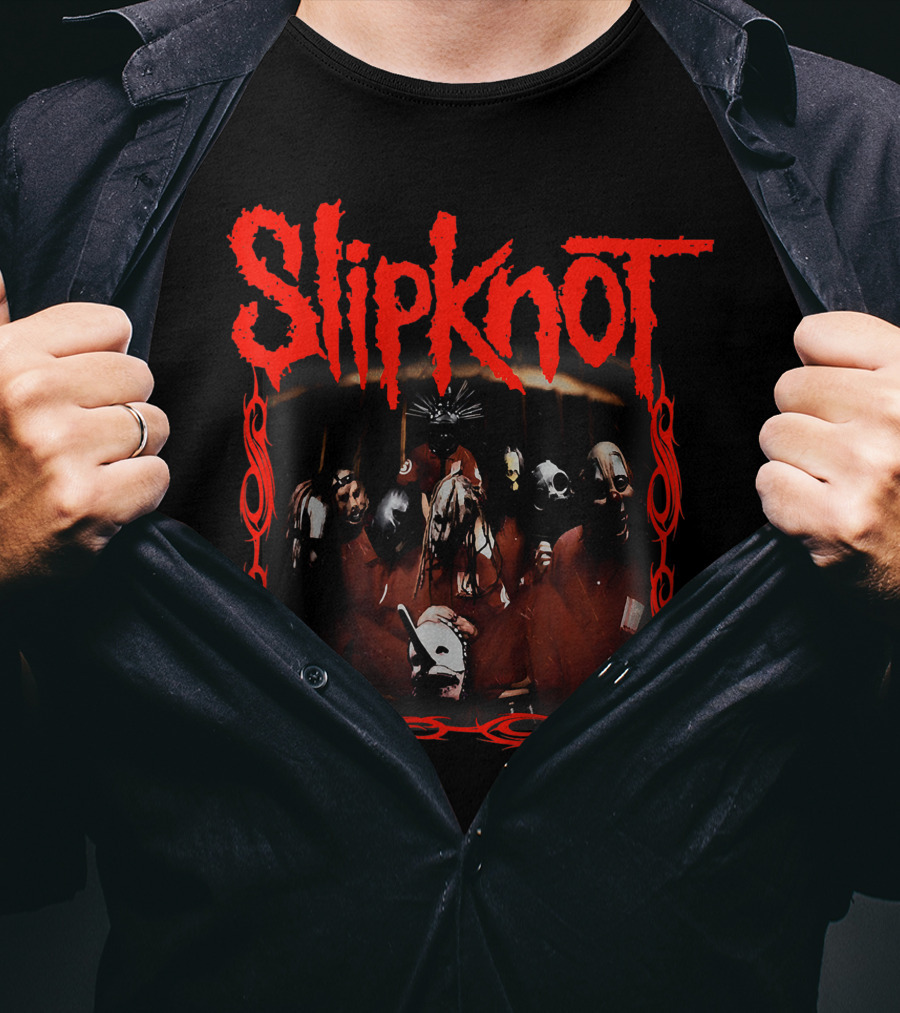 Slipknot Halloween Horror Masked Band Members T-Shirt