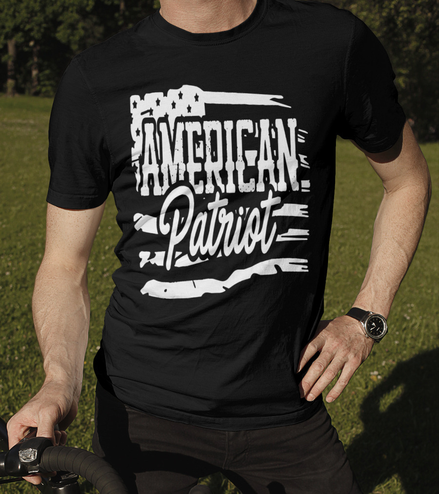 American Flag Patriot USA Decor Party American Patriotic Party T-Shirt