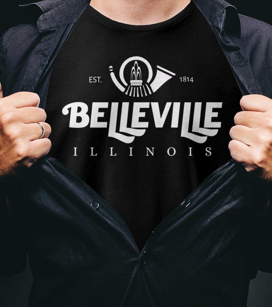 BELLEVILLE ILLINOIS EST. 1814 T-Shirt
