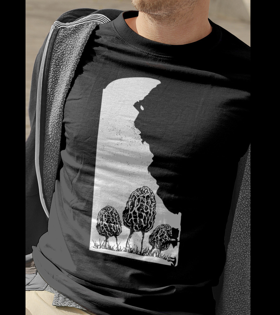 Delaware Morel Mushroom Hunting Foraging Shrooming Hunter Exploration T-Shirt