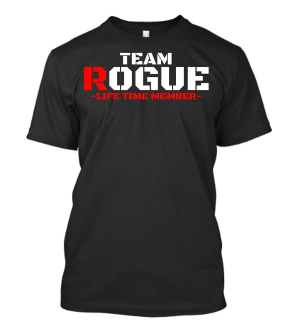 Team Rogue Life Time Member Military Style Gym Fitness Workout Training Patriotic USA T-Shirt