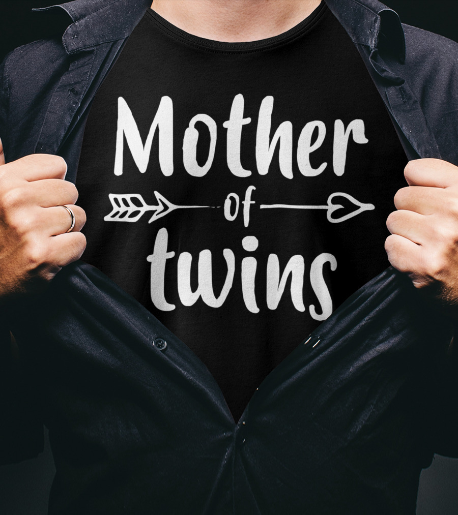 Mother Of Twins Arrow T-Shirt