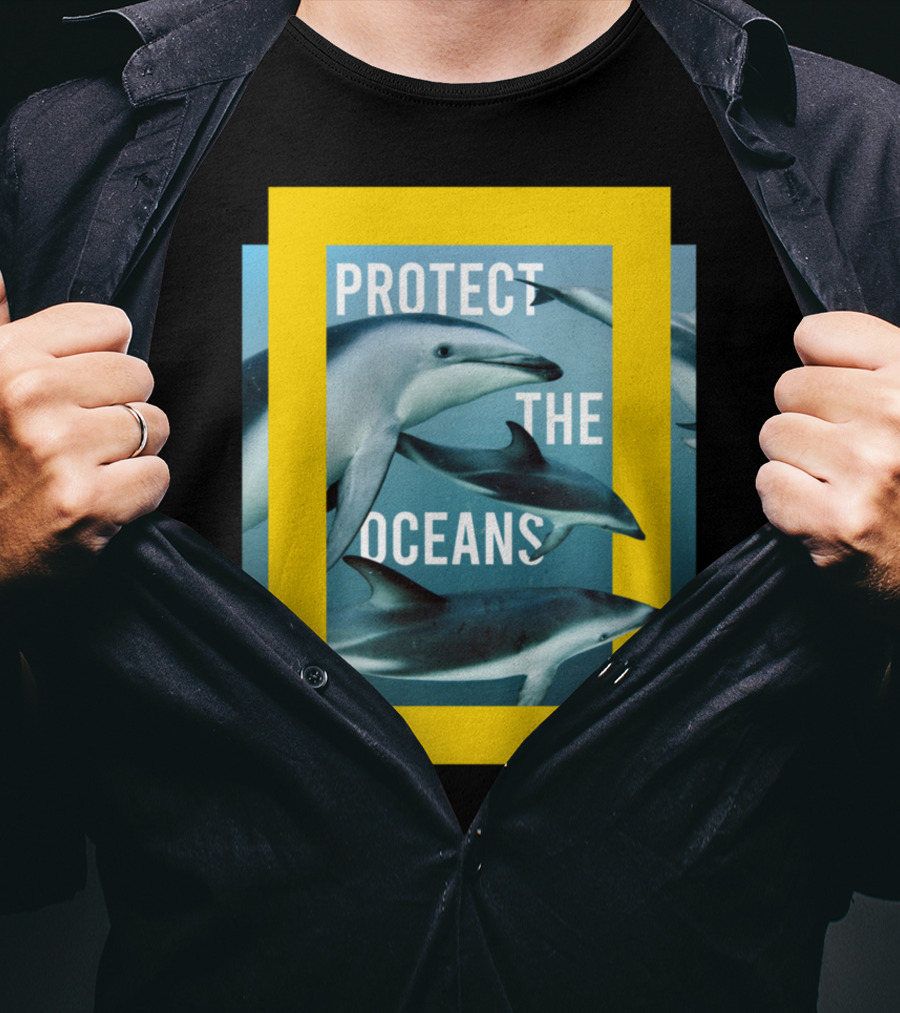 National Geographic Protect The Oceans Dolphins T-Shirt