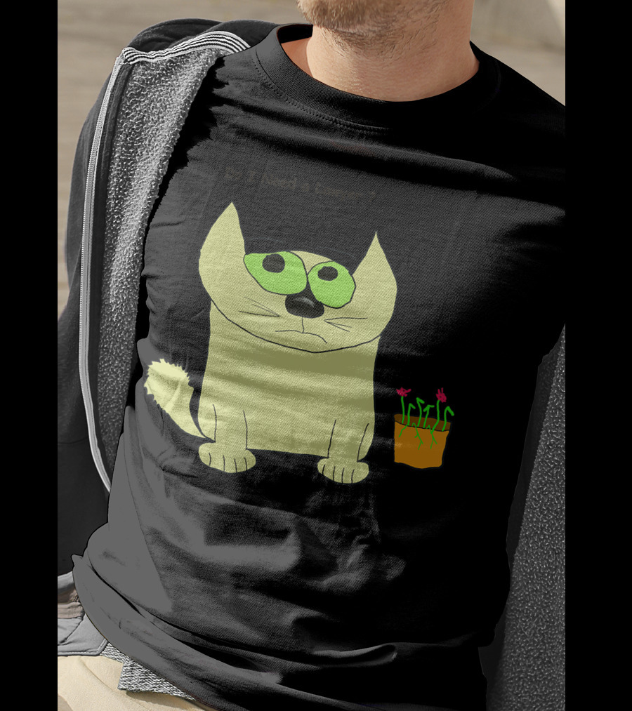 Do I Need A Lawyer Cat With Plant T-Shirt