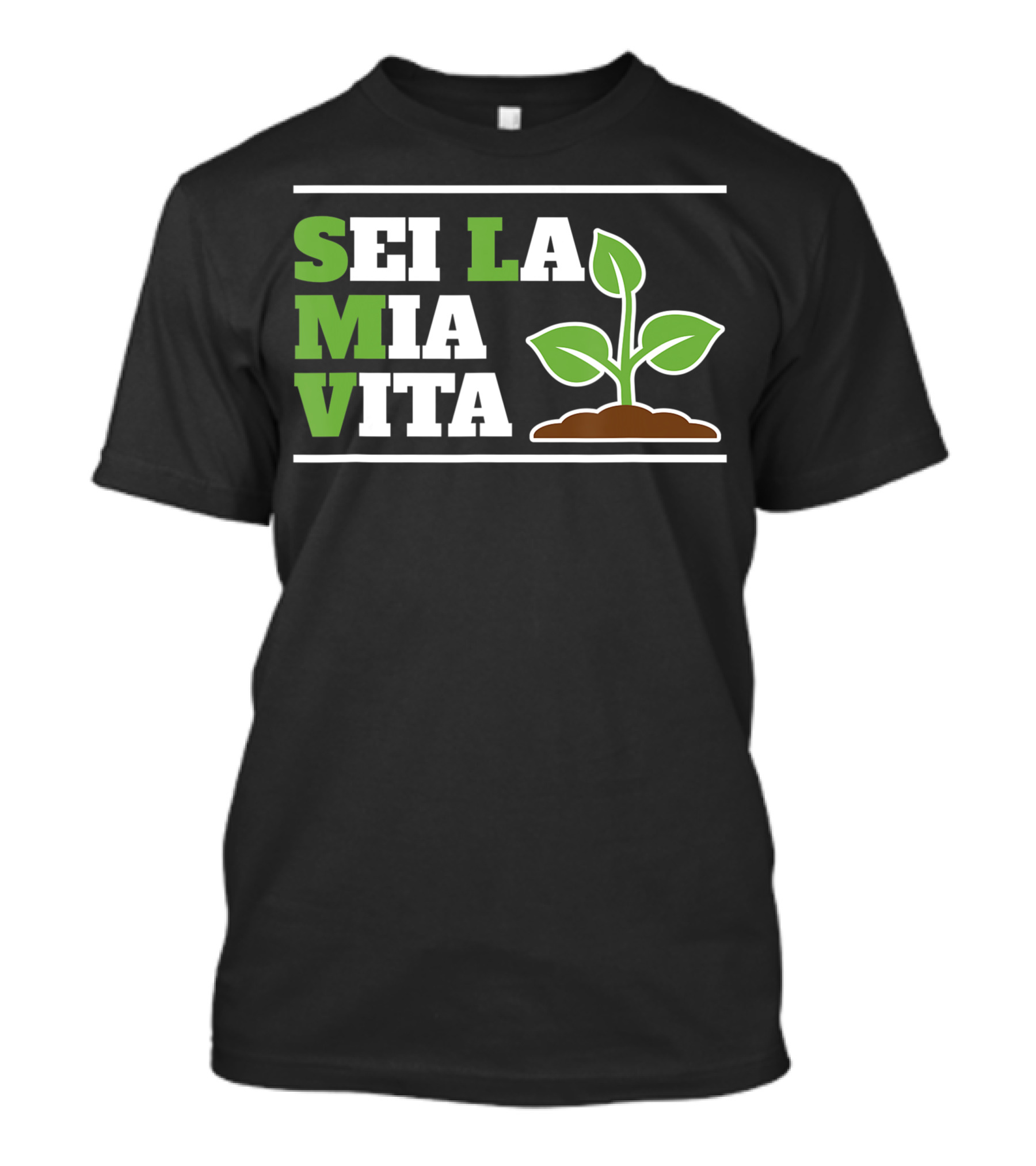 Sei La Mia Vita Italia SMV Plant T-Shirt