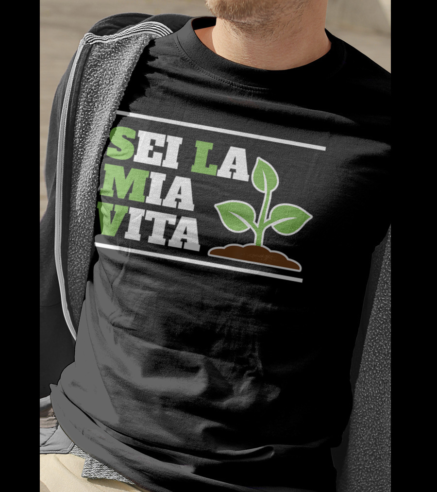Sei La Mia Vita Italia SMV Plant T-Shirt