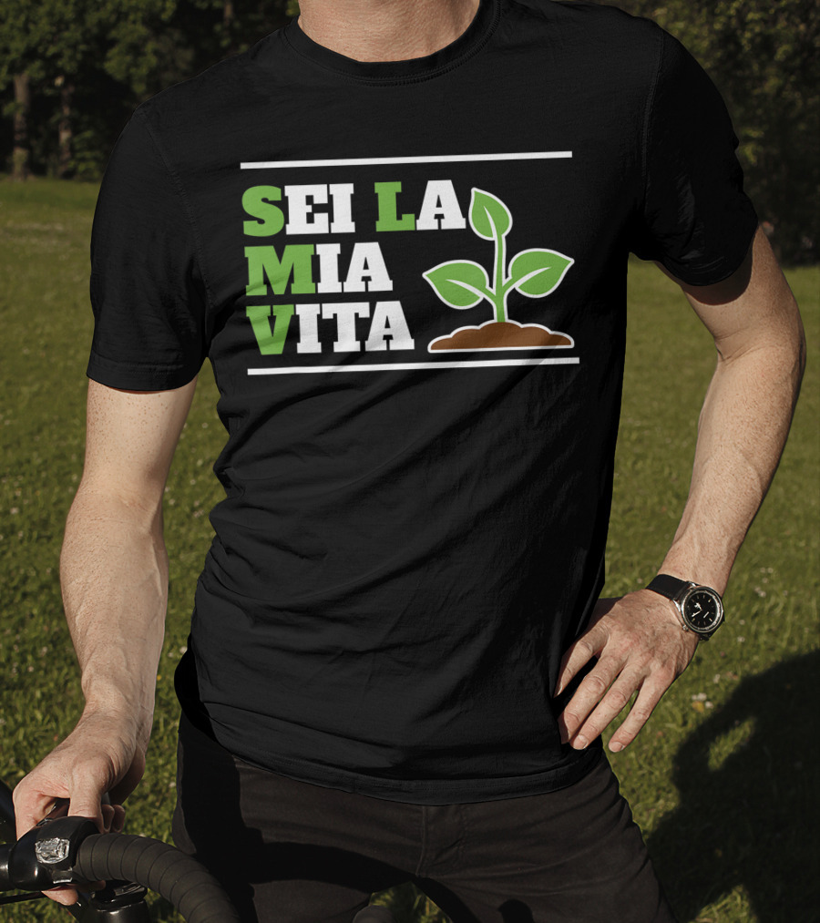 Sei La Mia Vita Italia SMV Plant T-Shirt