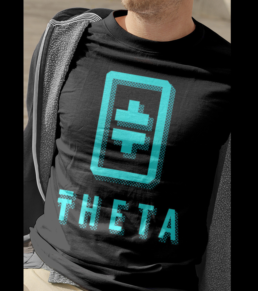 Theta CryptO Token Theta Network Decentralized Application Video Platform T-Shirt
