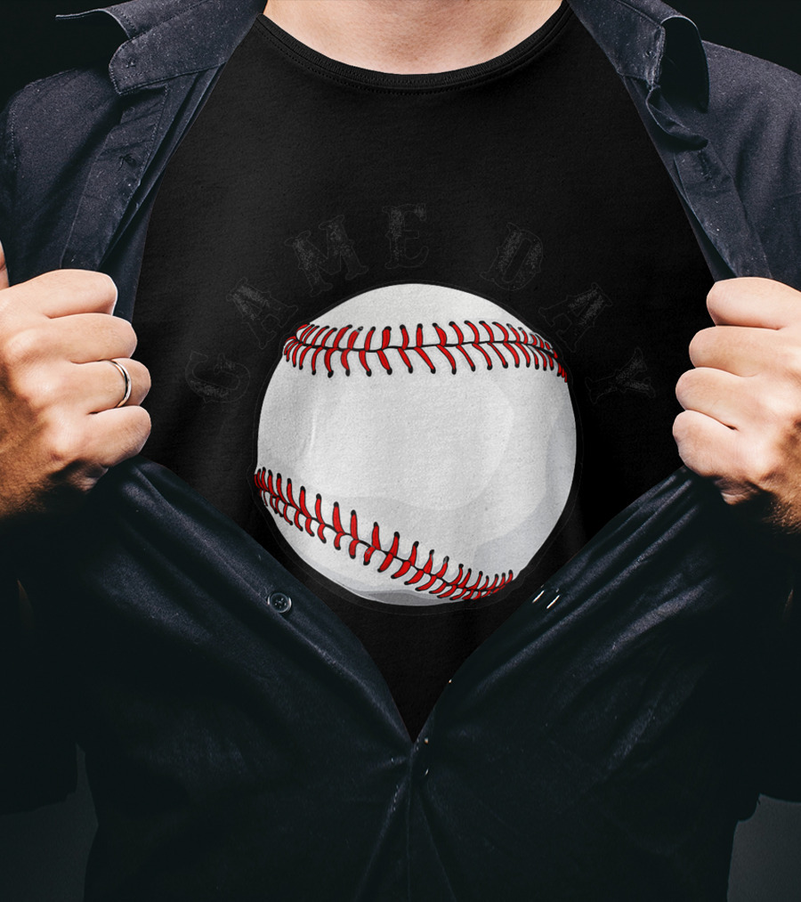 Game Day Baseball Life Softball Life T-Shirt