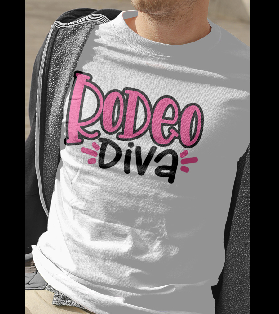 Rodeo Diva Country Cowgirl Princess Girls Western T-Shirt