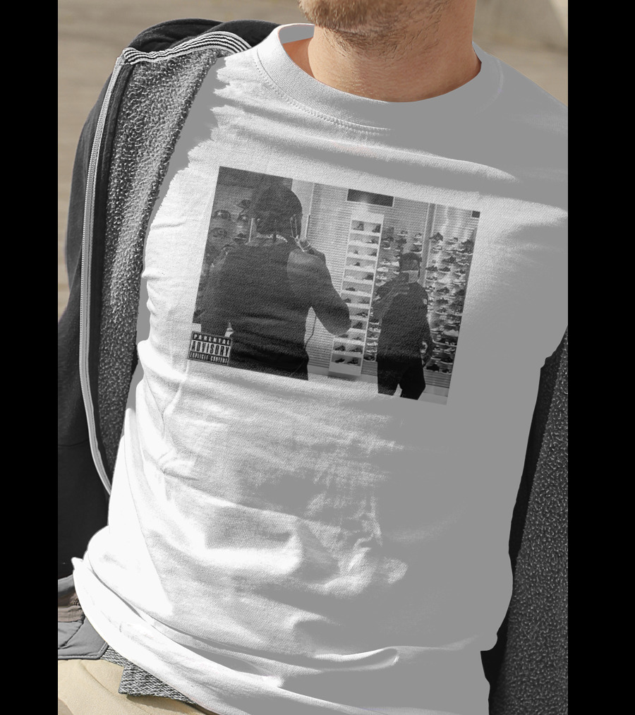 Jidion Merch PICTURE Parental Advisory Mirror Selfie Sneaker Store T-Shirt