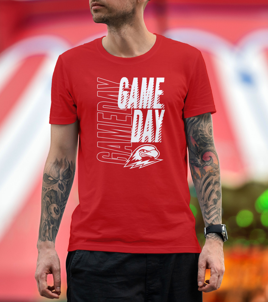 Gameday Suubookstore Red Hawk Football T-Shirt