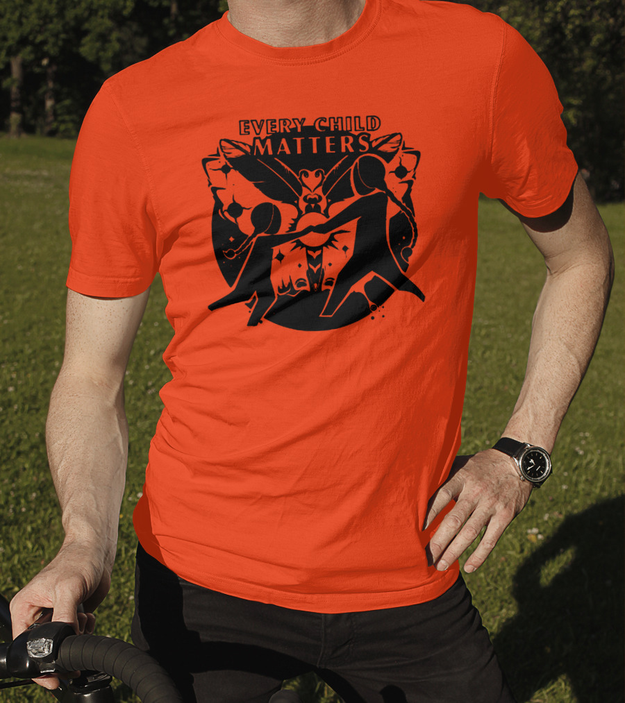 Every Child Matters Flying Back Home Butterfly Connection T-Shirt