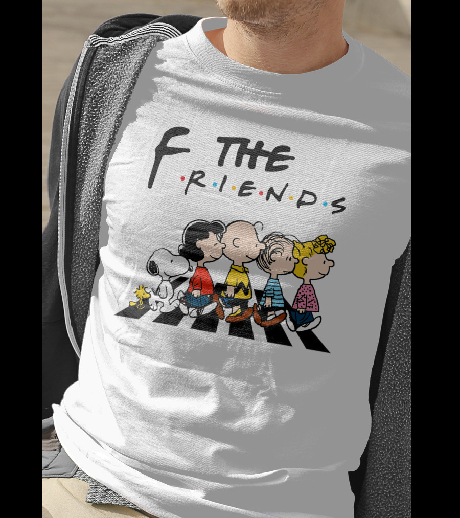 THE FRIENDS Peanuts Abbey Road Crossover T-Shirt