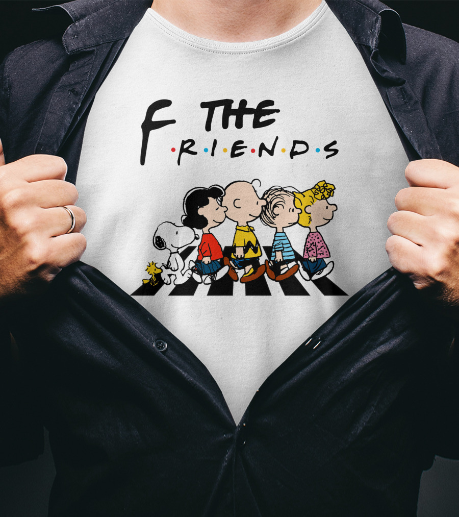 THE FRIENDS Peanuts Abbey Road Crossover T-Shirt