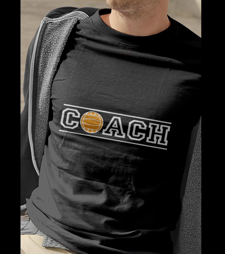 Coach Volleyball Ball T-Shirt