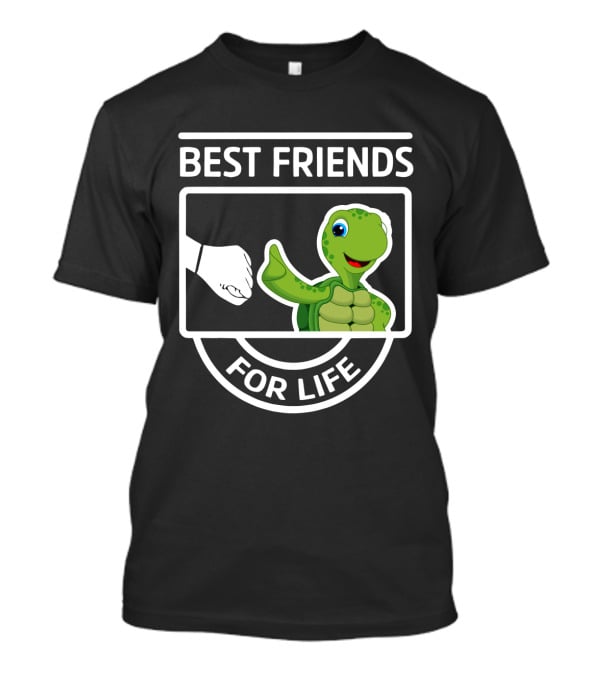 Best Friends For Life Turtle Fist Bump T-Shirt
