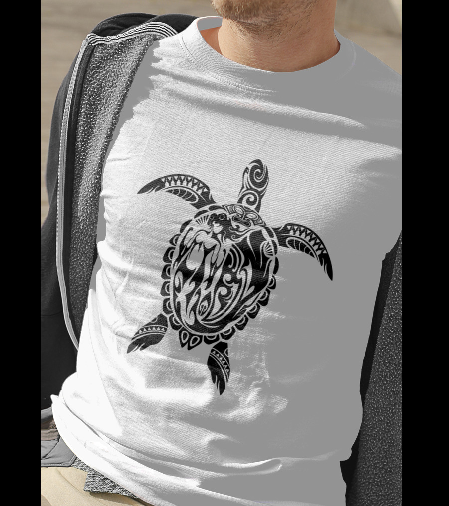 Turtle Turtles Polynesian Tribal Sea Turtle T-Shirt