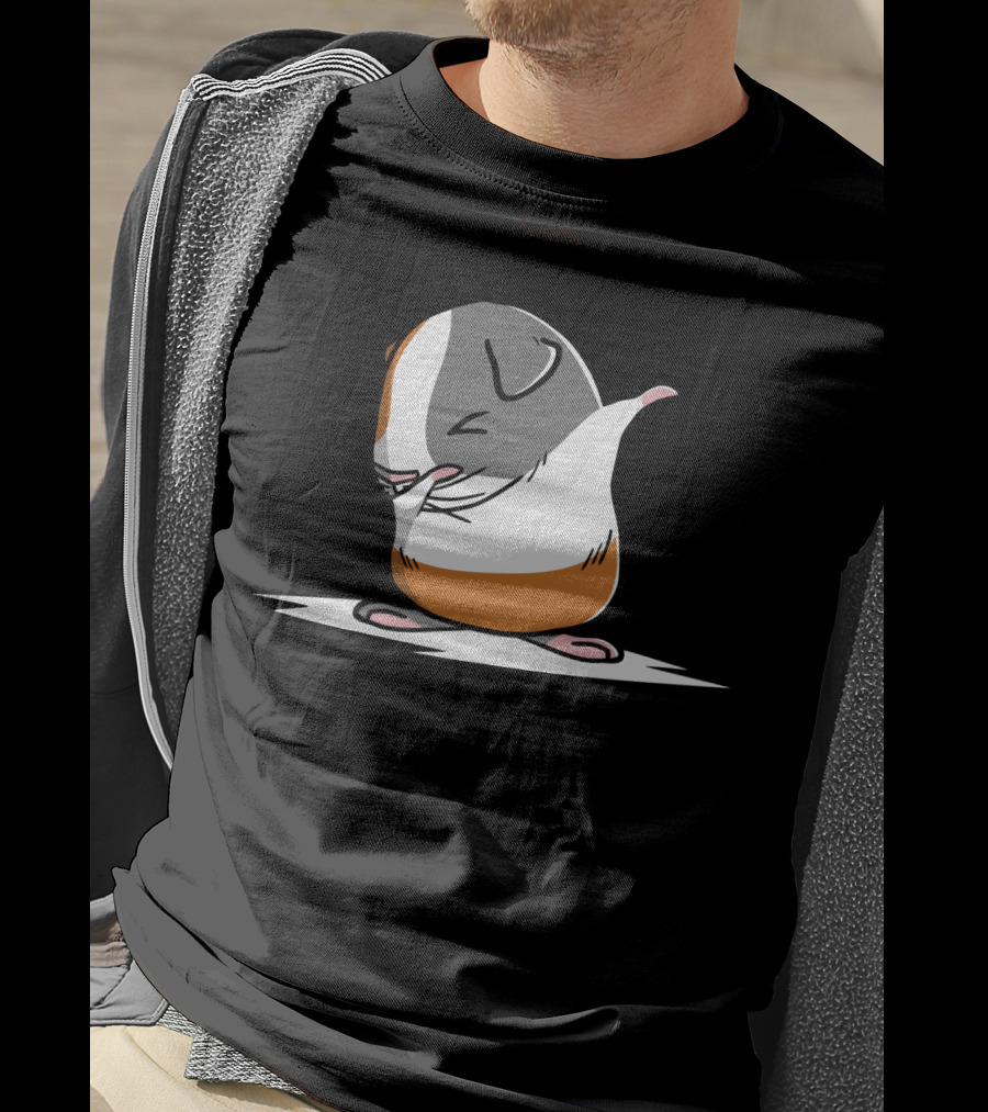 Adorable Guinea Pig Doing The Dab Dance Pose T-Shirt