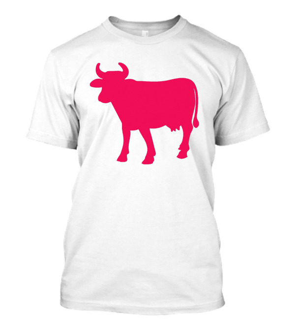 Cows Before You Go Any Further Today Is Not The Day And I Am Not The One Pink Cow T-Shirt