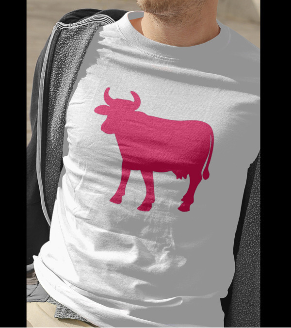 Cows Before You Go Any Further Today Is Not The Day And I Am Not The One Pink Cow T-Shirt
