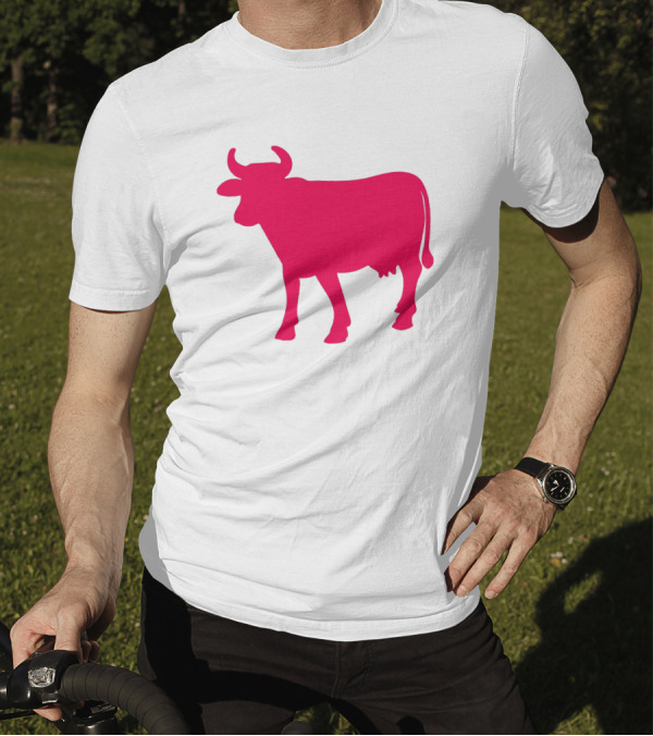 Cows Before You Go Any Further Today Is Not The Day And I Am Not The One Pink Cow T-Shirt