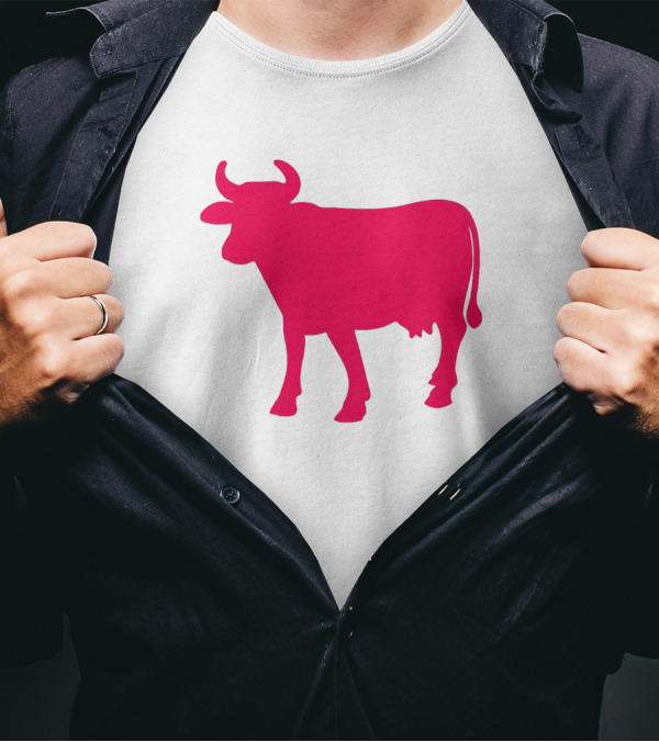 Cows Before You Go Any Further Today Is Not The Day And I Am Not The One Pink Cow T-Shirt