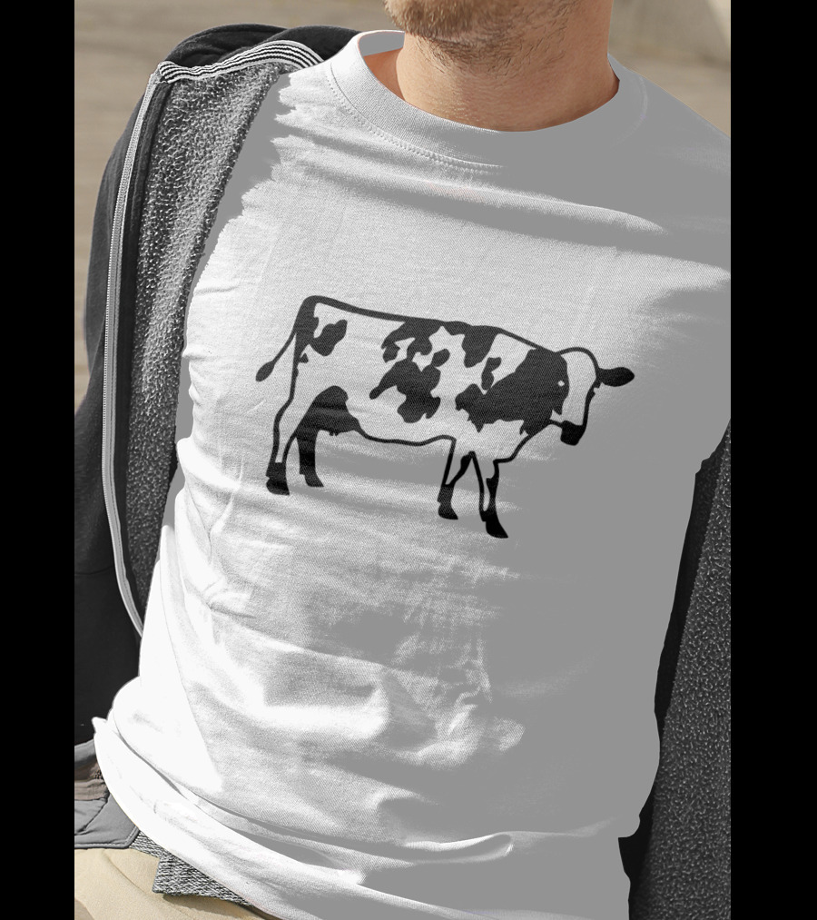 Farm Animals Cow Silhouette Classic T-Shirt