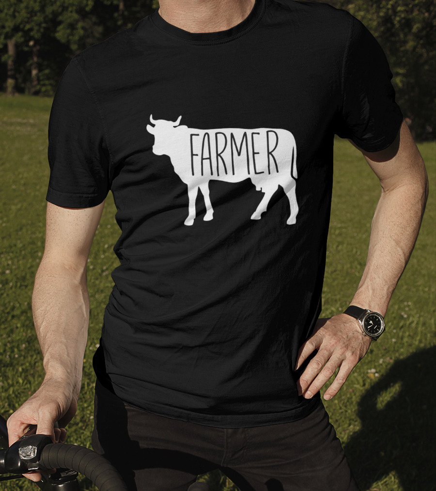 Farmer Cow T-Shirt