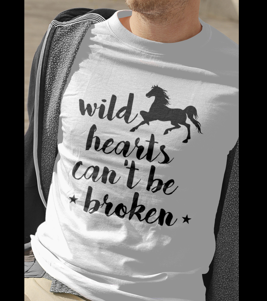 Wild Hearts Can't Be Broken Horse T-Shirt