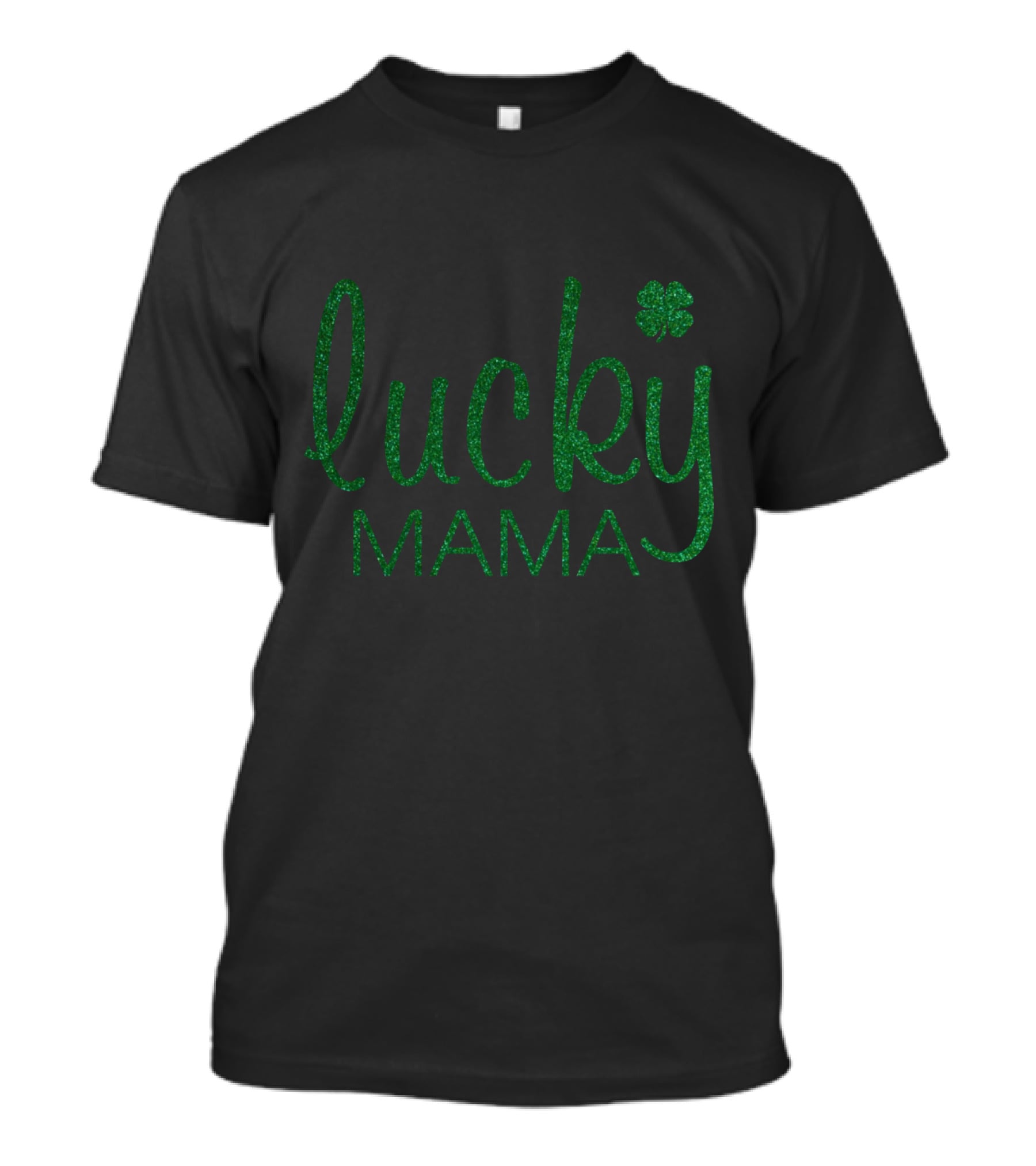 Lucky Mama St Patrick's Day Clover T-Shirt