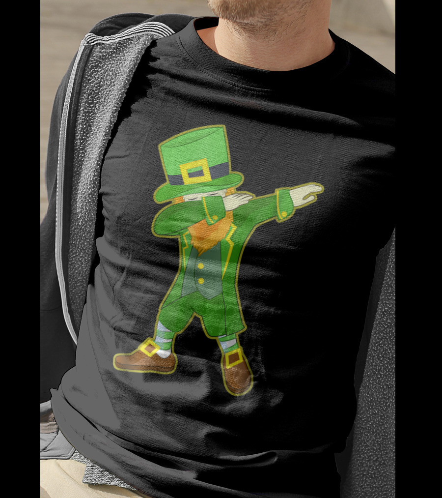 Dabbing Leprechaun St. Patrick's Day T-Shirt