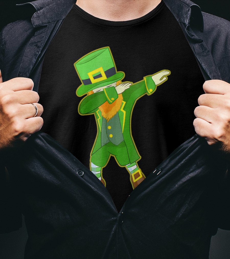 Dabbing Leprechaun St. Patrick's Day T-Shirt
