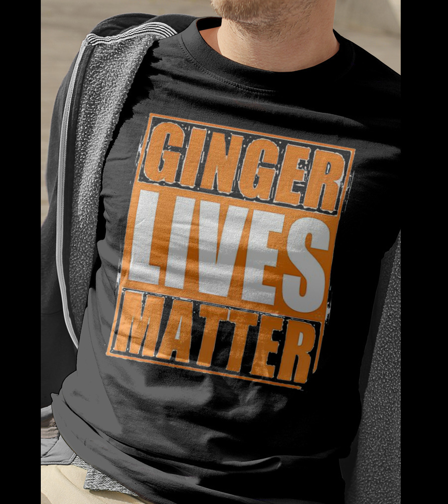 Ginger Lives Matter Funny Gingers Redhead T-Shirt