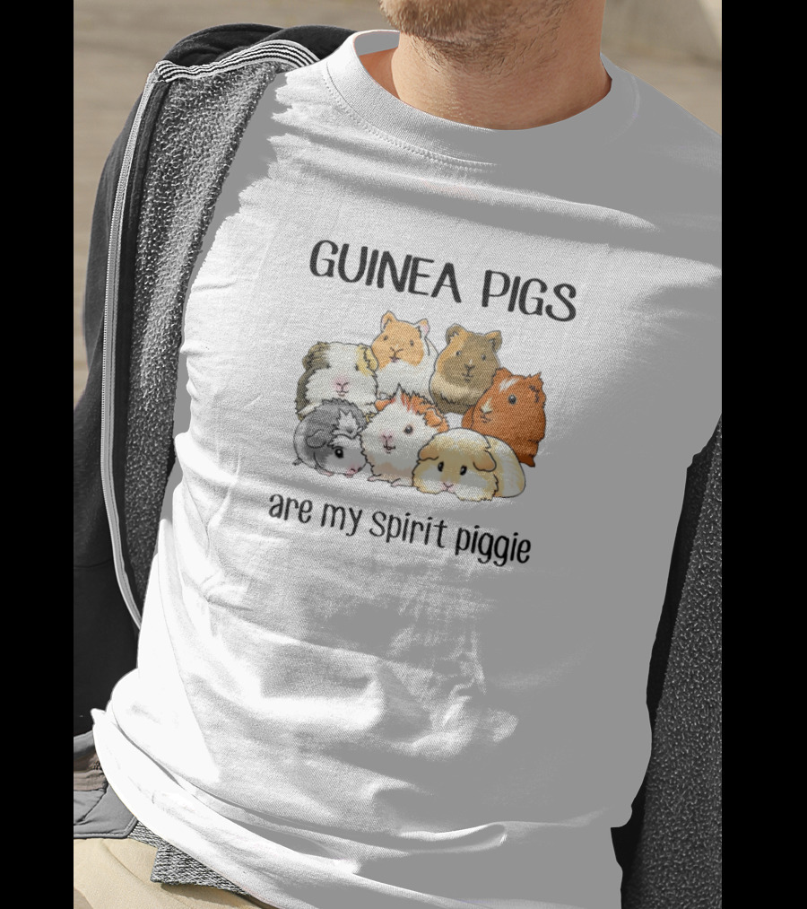 GUINEA PIGS Are My Spirit Piggie T-Shirt