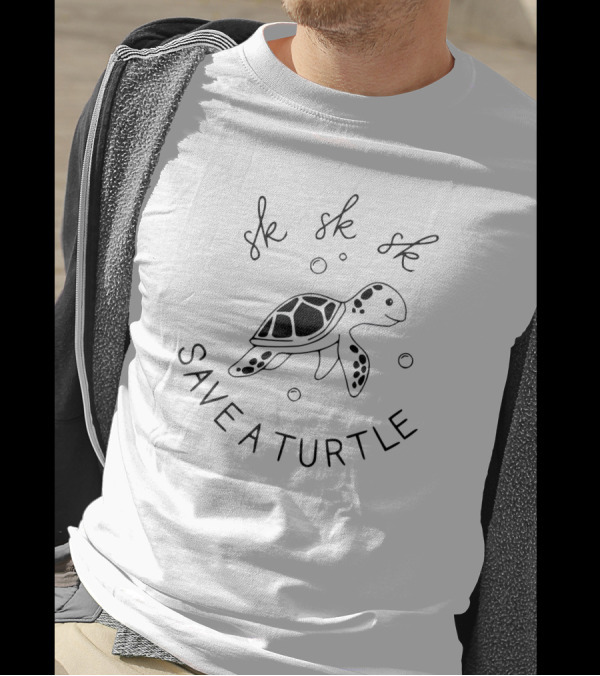 SK SK SK Save A Turtle T-Shirt