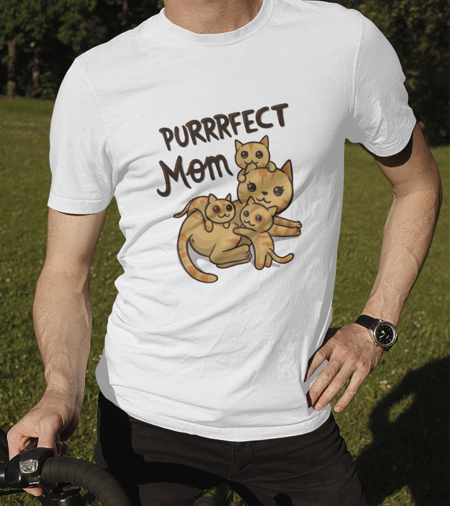 Purrrfect Mom T-Shirt