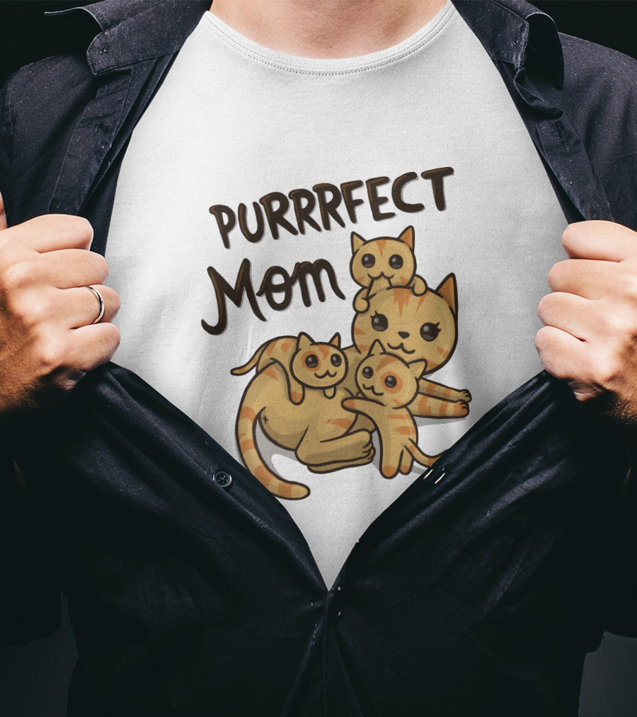 Purrrfect Mom T-Shirt