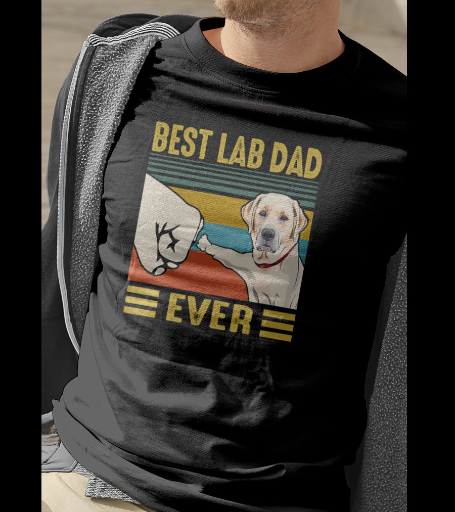 Best Lab Dad Ever T-Shirt