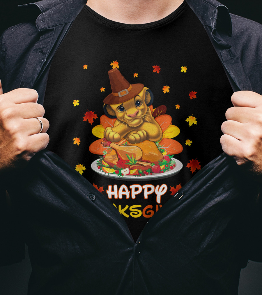 Happy Thanksgiving Lion King T-Shirt
