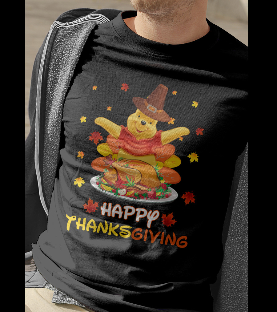 Happy Thanksgiving Pooh T-Shirt