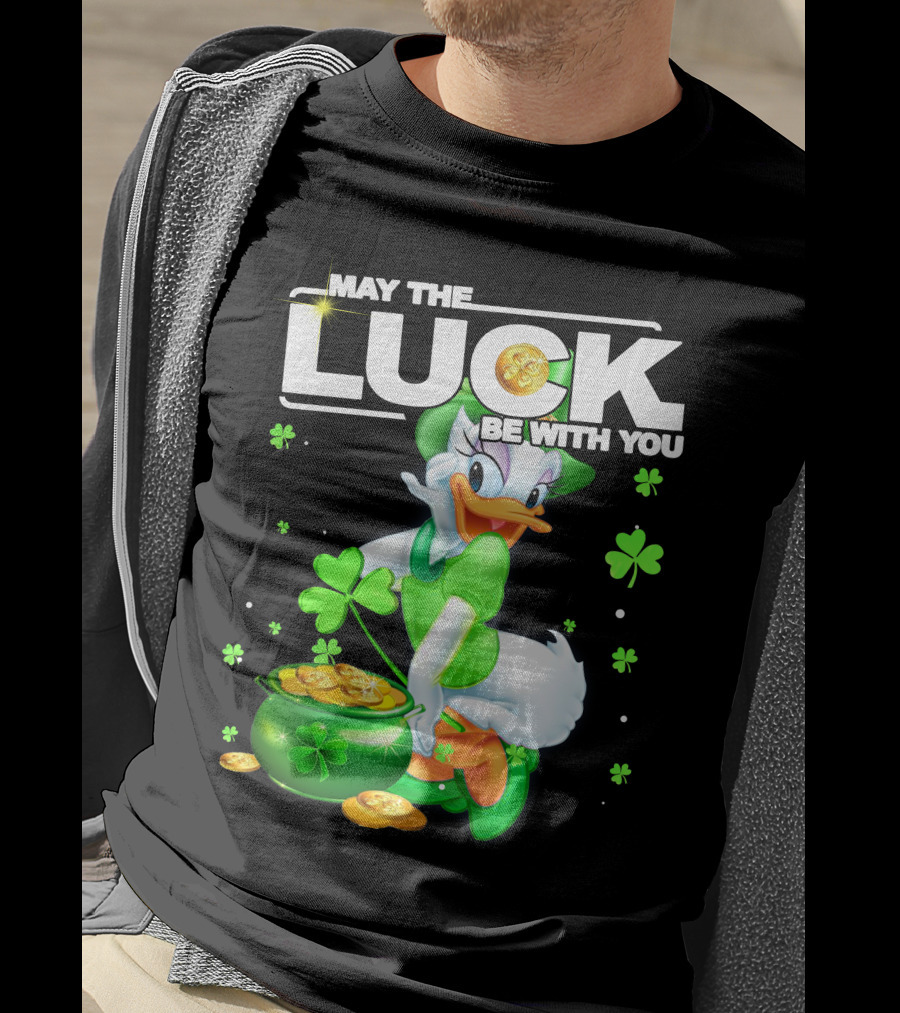 May The Luck Be With You Daisy Duck Luck T-Shirt