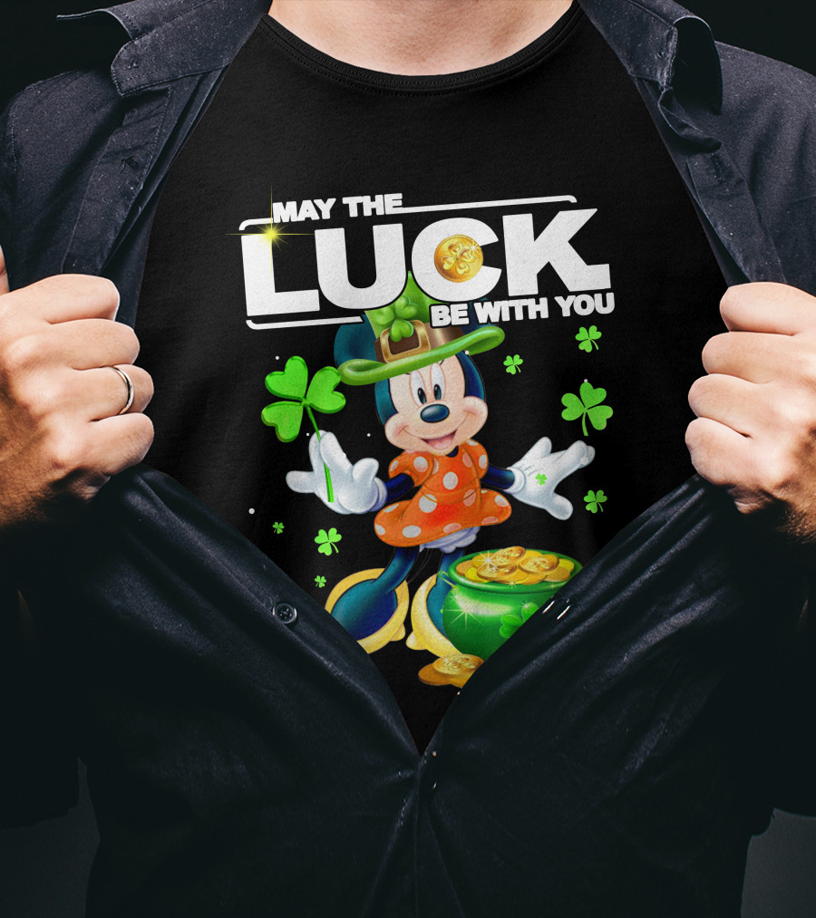 May The Luck Be With You Minnie Luck T-Shirt