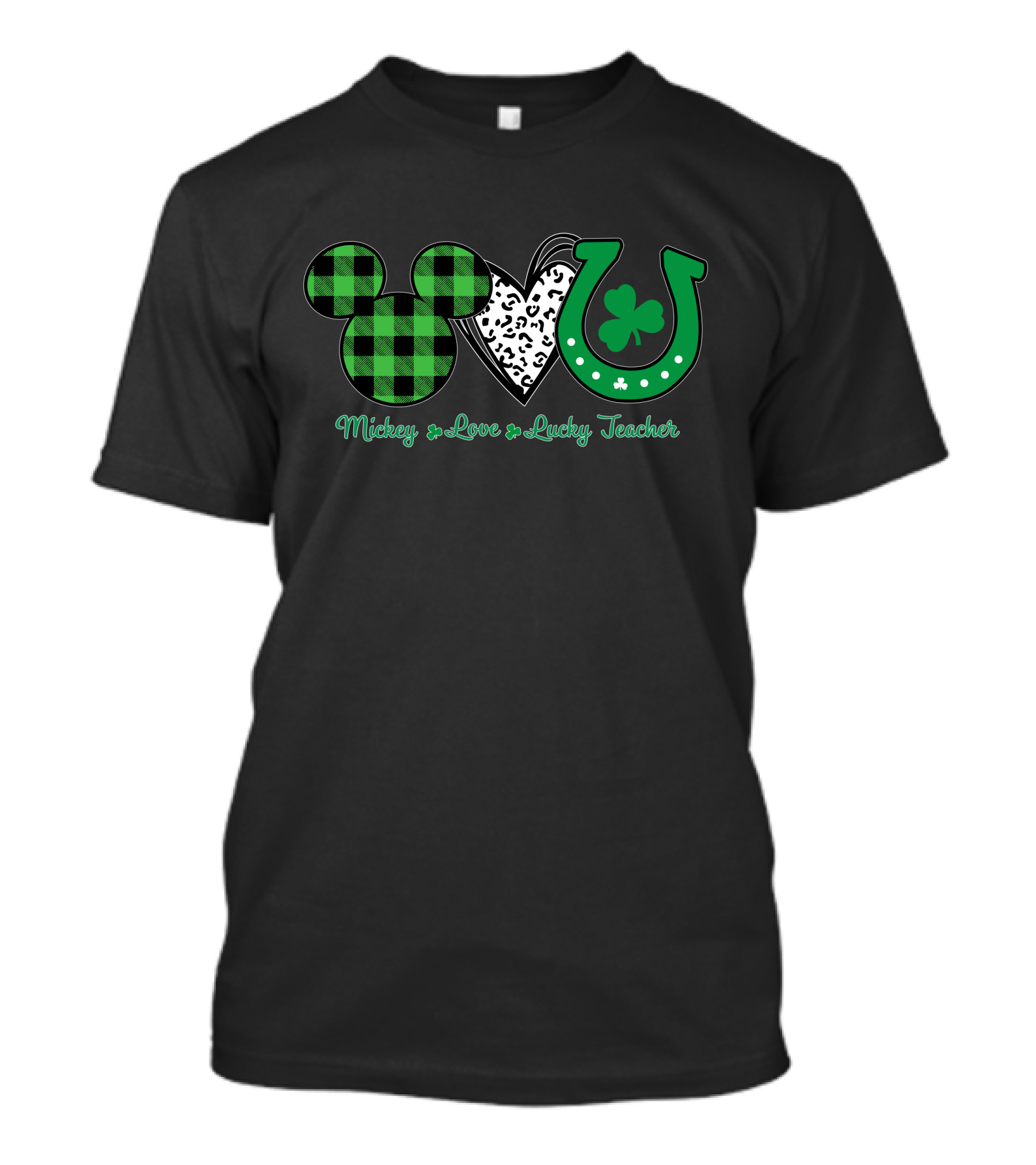 Mickey Love Lucky Teacher T-Shirt