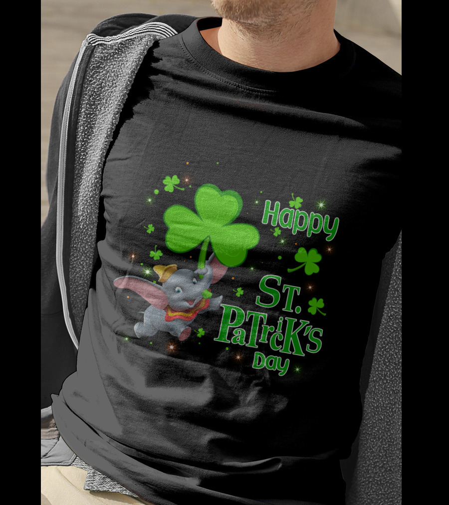 Happy St. Patrick's Day Dumbo T-Shirt