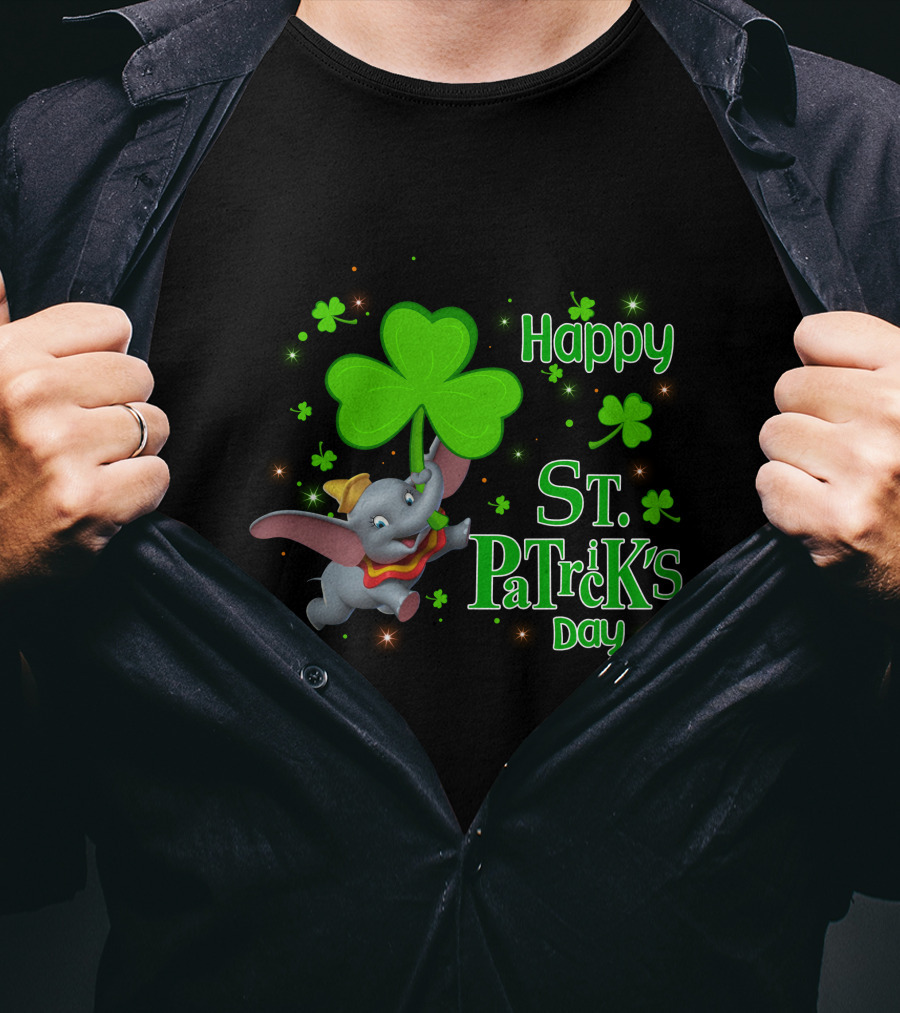 Happy St. Patrick's Day Dumbo T-Shirt