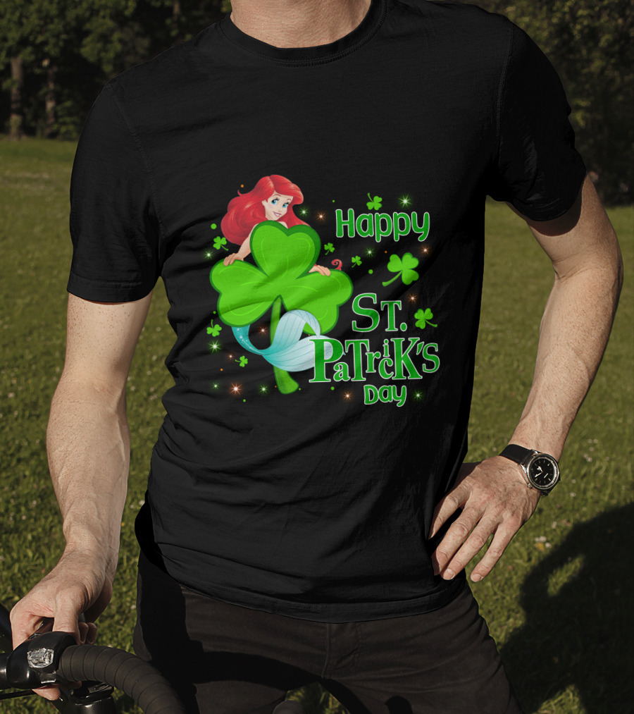 Happy St. Patrick's Day Ariel T-Shirt