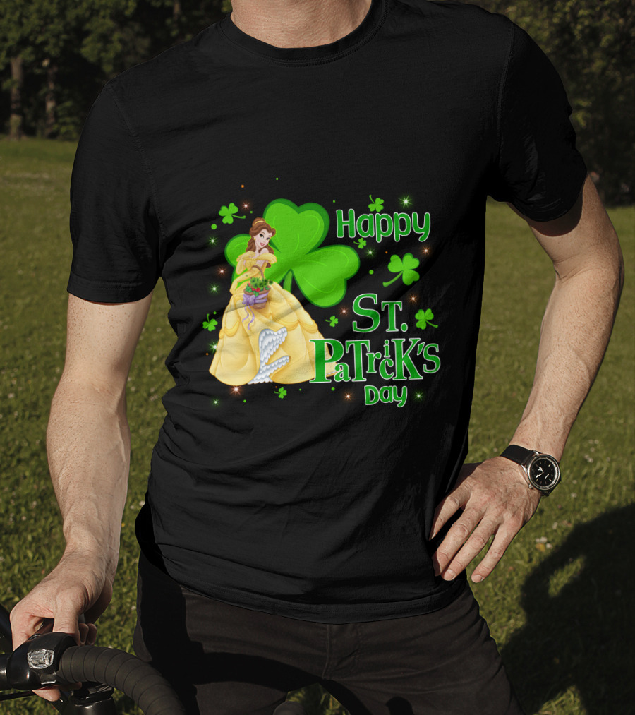 Happy St. Patrick's Day Belle Clover T-Shirt