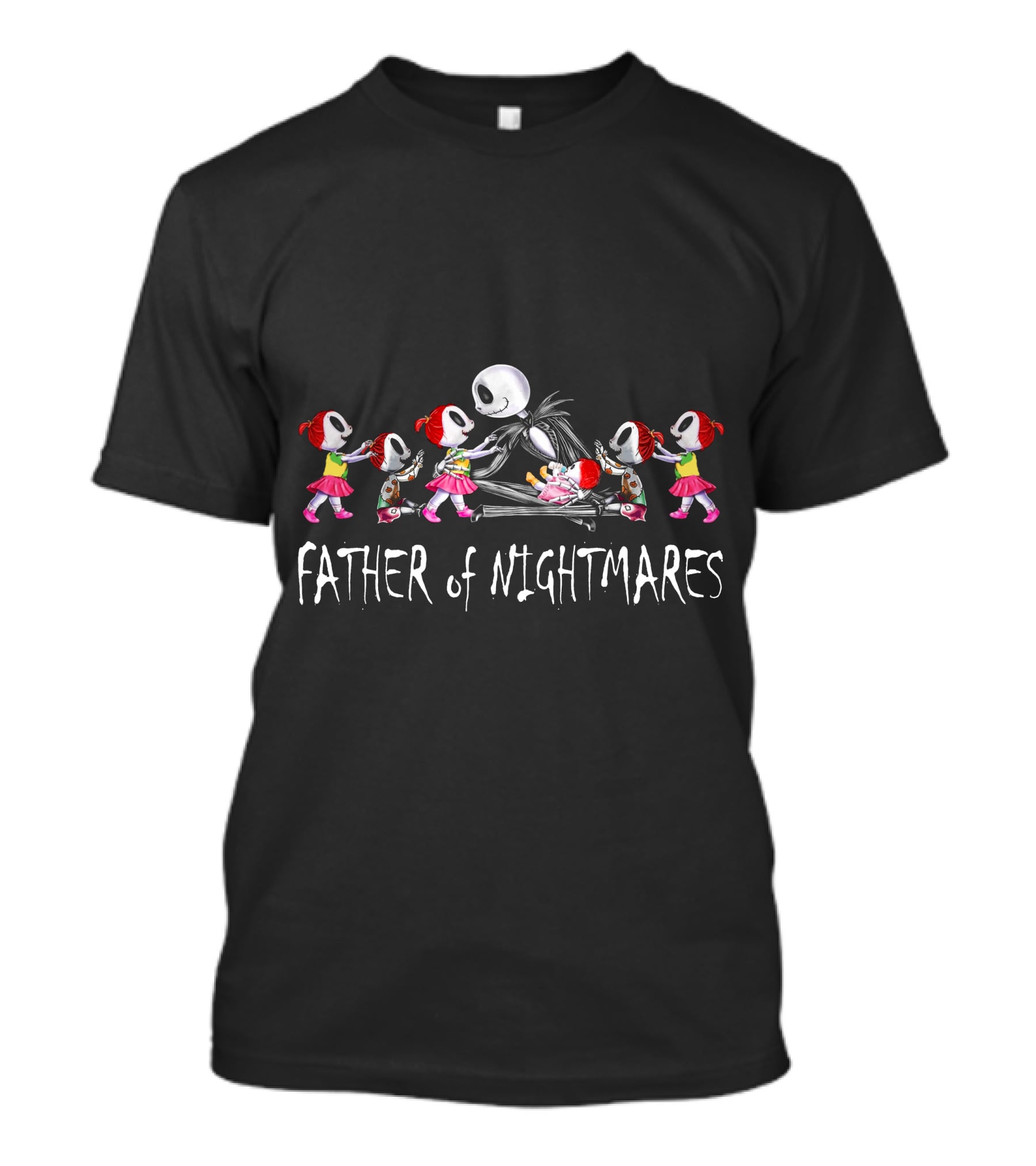 Father Of Nightmares Creepy Doll Girls T-Shirt