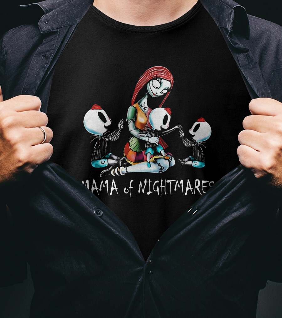 Mama Of Nightmares 3 Boys T-Shirt